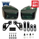 送料無料 ワールドウォーク スーパーカブ110純正色塗装ナックルガード タスマニアグリーンメタリック ws-46-gre HONDA 純正色塗装 5色展開 防風...