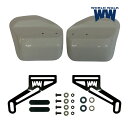 受注生産 WW/ワールドウォーク ws-40_PSG CT125ハンターカブ 専用 塗装大型ナックルガード パールスモーキーグレー ハンドルカバー 風防 一体感...