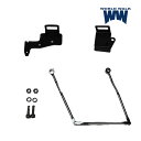 WW製/ワールドウォーク whh-3m GB350S専用ヘルメットロック サイドバッグサポート メッキ 盗難対策 ロック 鍵 盗難防止 ドレスアップ 自衛 旅 ...