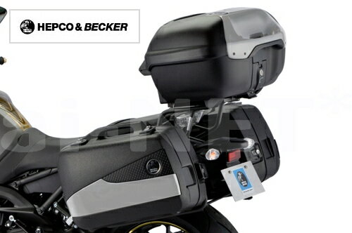 【HEPCO&BECKER[ヘプコ＆ベッカー]】 【MT-09】 3BOX+キャリアSET [HBS349-ALL-SET] リアボックス サイドケース リアキャリア バイク好き ギフト