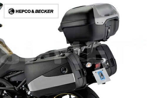 【HEPCO&BECKER[ヘプコ＆ベッカー]】 【MT-09】 3BOX+キャリアSET [HBS349-ALL-SET] リアボックス パニアケース リアキャリア バイク好き ギフト