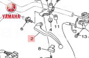 YAMAHA ヤマハ］ 純正品 MT-09 TRACER トレーサー レバー1(クラッチレバー)(5EB-83912-03) バイク好き ギフト