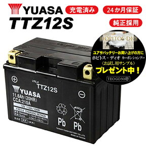 2年保証付 送料無料 TTZ12S YTZ12S互換 ユアサバッテリー YUASA 正規品 FTZ12S DTZ12S 12S 互換 バッテリー 着後レビューで次回送料無料クーポン あす楽対応 バイク好き ギフト