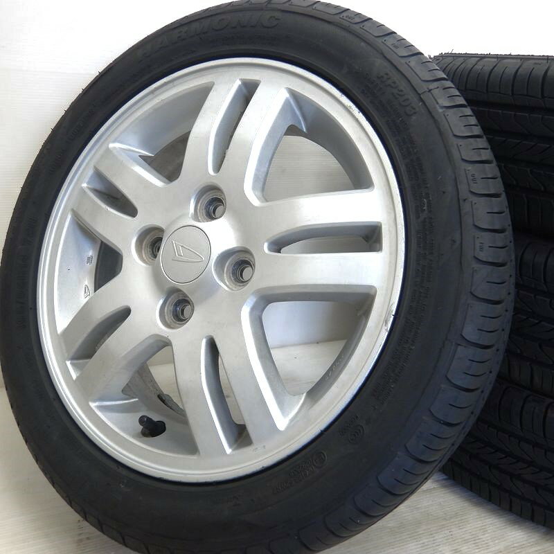 中古 165/55R14 タイヤホイール 4本セットAPTANY HARMONIC RP203 ダイハツ ムーヴ 純正 タイヤホイールセットムーヴ ミラジーノ ネイキッド オプティ オプティ MAX などにタイヤ ホイール 14インチ サマータイヤ