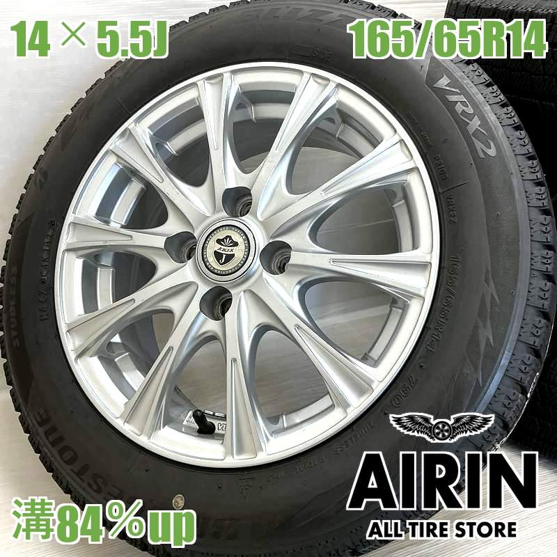 楽天市場】スタッドレスタイヤ 165／65r14 ブーン ホイールセットの通販