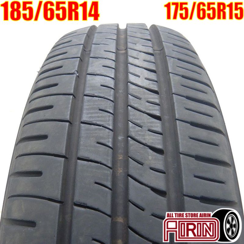 中古 185/65R14 ダンロップ エナセーブ EC204 1本 単品モビリオ サニー ファミリア プレマシー ミラージュ ランサー 中古タイヤ タイヤ 14インチ
