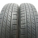 中古 145/80R13 ダンロップ エナセーブEC300 2本セットモコ キャロル フレアワゴン プレオ アルト MRワゴン中古タイヤ タイヤ 13インチ