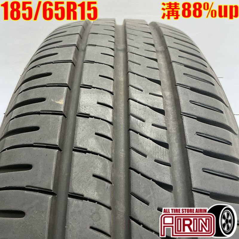 中古 185/65R15 ダンロップ エナセーブ EC204 1本 単品ヤリス プリウス ノート ティーダ スイフト マツダ2中古タイヤ タイヤ 15インチ