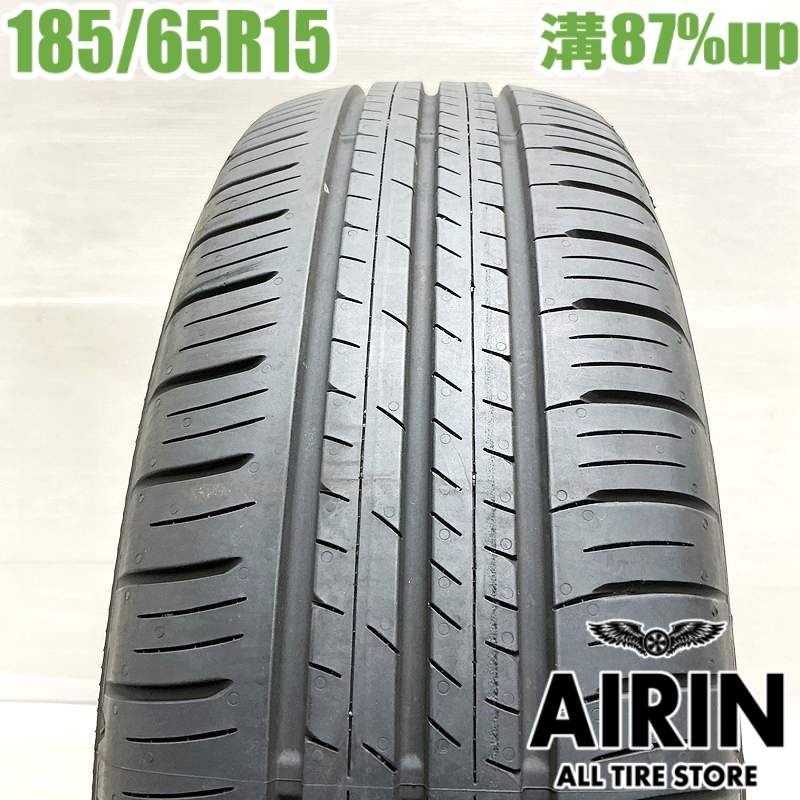 【BLACKFRIDAY限定 ポイント10倍】中古 185/65R15 ダンロップ エナセーブEC300プラス 1本 単品ヤリス プリウス ノート ティーダ スイフト マツダ2中古タイヤ タイヤ 15インチ