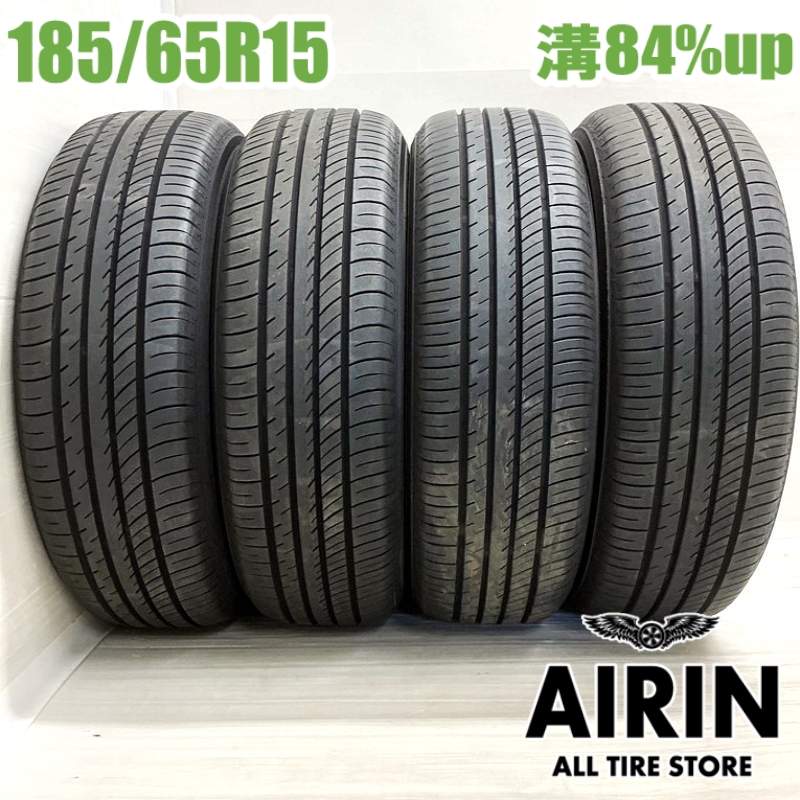 中古 185/65R15 ヨコハマ アドバン デシベル V552 4本セットヤリス プリウス ノート ティーダ スイフト マツダ2中古タイヤ サマータイヤ 15インチ