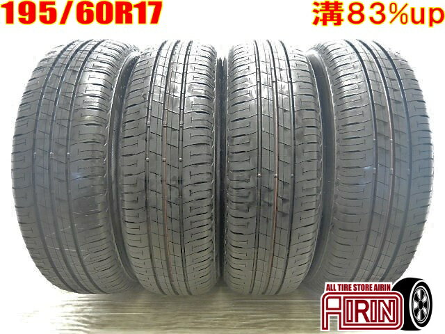 中古 195/60R17 BRIDGESTONE ECOPIA EP150 夏タイヤ 4本セットライズ ライズハイブリッド ロッキー ロッキーハイブリッド などに中古タイヤ サマータイヤ 17インチ