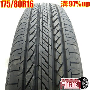 中古 175/80R16 BRIDGESTONE DUELER H/L 852 夏タイヤ 1本 単品 ジムニー などに中古タイヤ サマータイヤ 16インチ