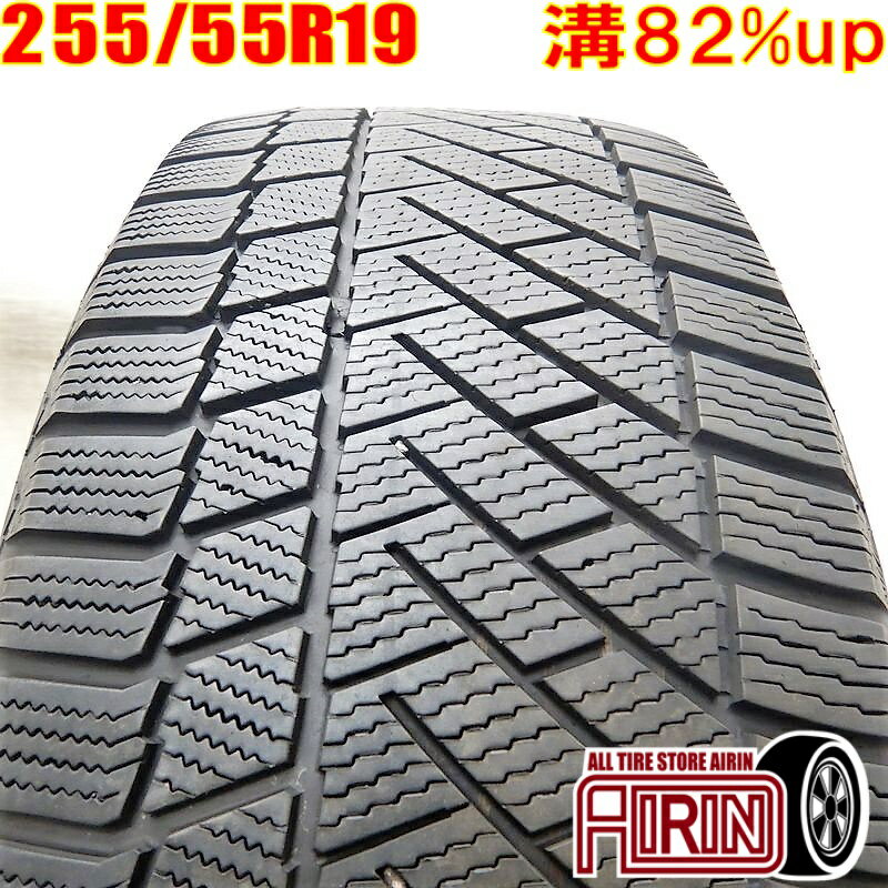 【楽天イーグルス感謝祭 16日まで】中古 255/55R19 CONTINENTAL ContiVikingContact6 冬タイヤ 1本 単品グランンドチェロキー レクサスRX CX-9 カイエン 中古タイヤ スタッドレスタイヤ 19インチ