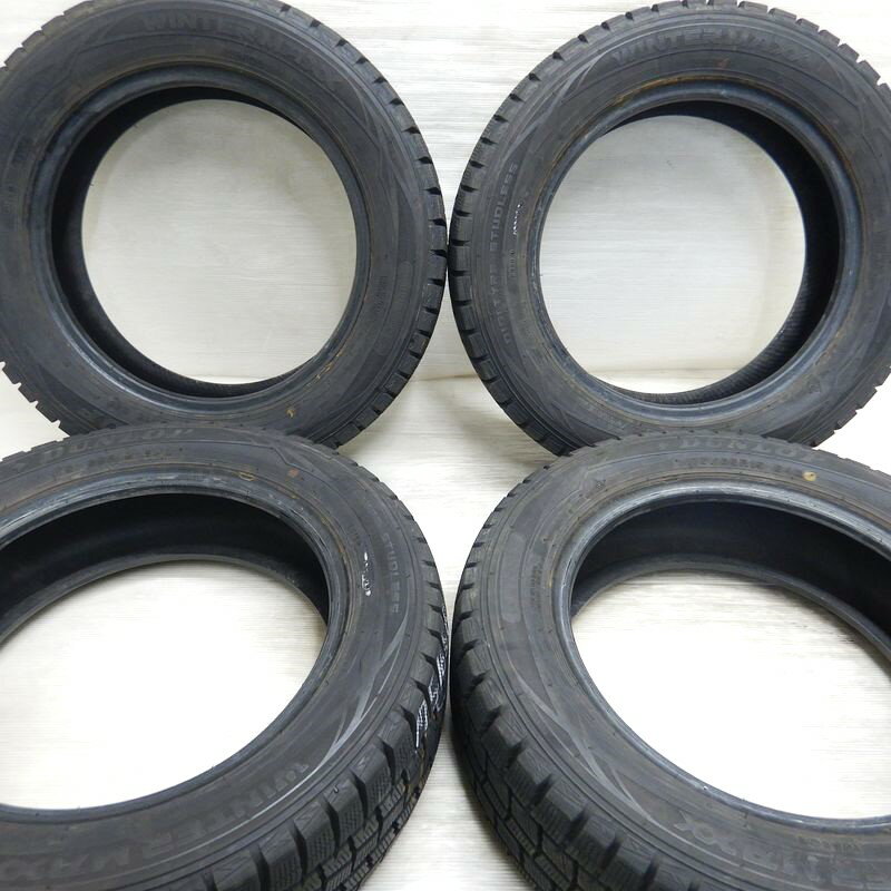 中古 175/65R15 DUNLOP WINTER MAXX(WM01) 冬タイヤ 4本セットアクア ヤリス フィット キューブ ノート イグニス中古タイヤ スタッドレスタイヤ 15インチ 2