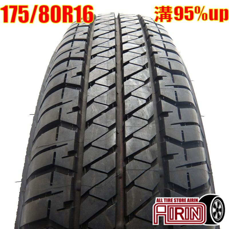 中古 175/80R16 BRIDGESTONE DUELER H/T 684II 夏タイヤ 1本 単品ジムニー 中古タイヤ タイヤ 16インチ