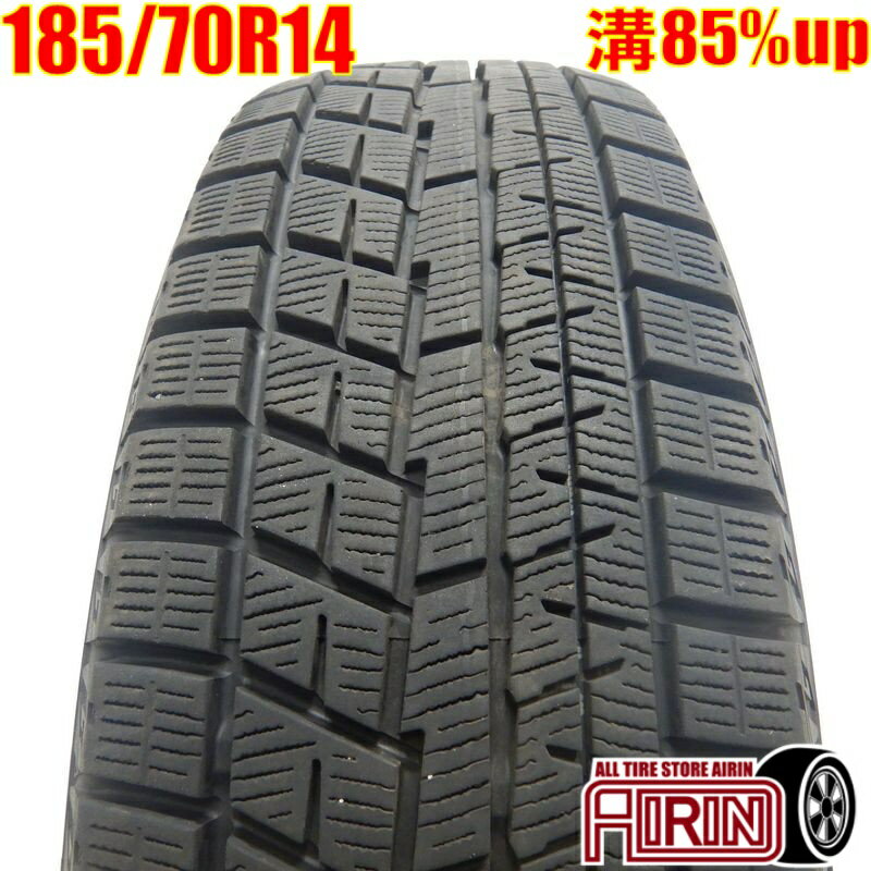 中古 185/70R14 ヨコハマ アイスガード6 IG60 1本 単品アリオン アレックス カローラアクシオ プレミオ フリード ストーリム ノート中古タイヤ スタッドレスタイヤ 14インチ