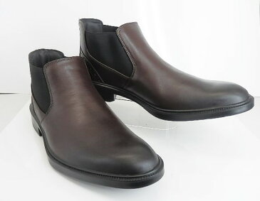 「在庫処分特価」「スニーカーのような履き心地 人気のサイドゴアブーツ 」 ▼メンズ SORBOソルボ/SWM270 コーヒー /アキレス国産本革 売り切れ次第終了のカラー限定特価