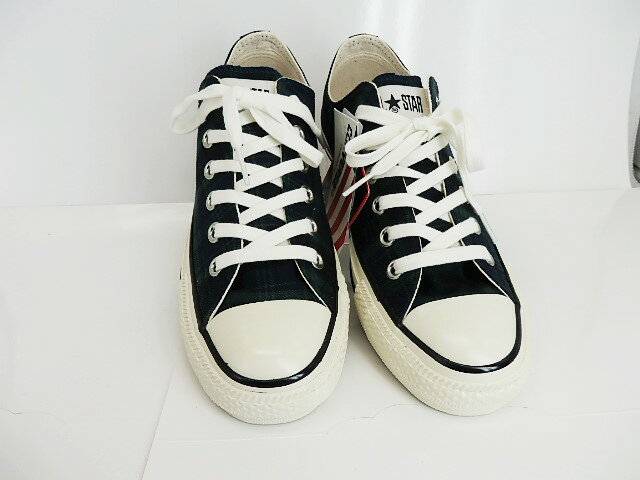 SALEアウトレット特価★コンバース CONVERSE ALL STAR US CHECK OX オールスター チェック オックス 1SC447 ネービー レディース/メンズ/売り切れ次第終了の限定特価