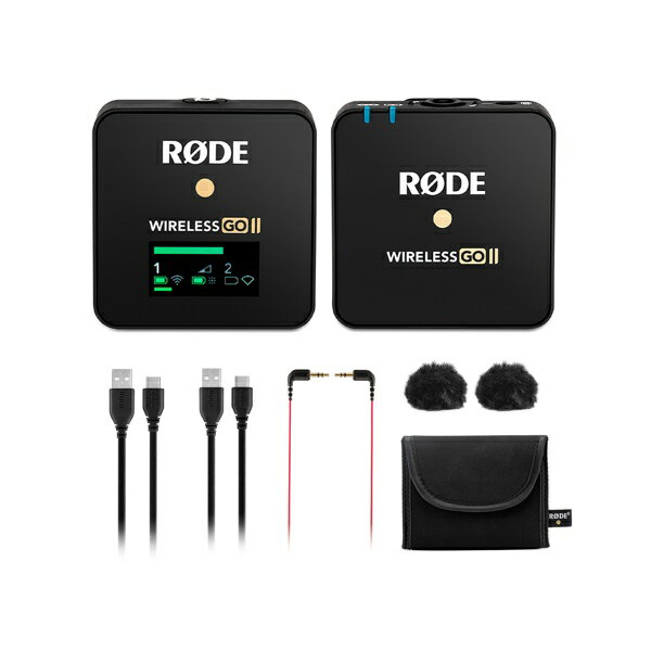 【お買い得 2個セット！】RODE ロード WIRELESS GO II SINGLE シングル ワイヤレスマイク ワイヤレス送受信機