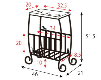 サイドテーブル 猫 インテリア ST-450