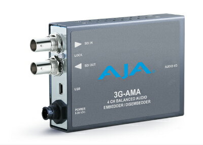 AJA Video Systems/エージェーエー 3G-AMA　3G-SDI 対応アナログオーディオエンベッダー/ディスエンベッダー