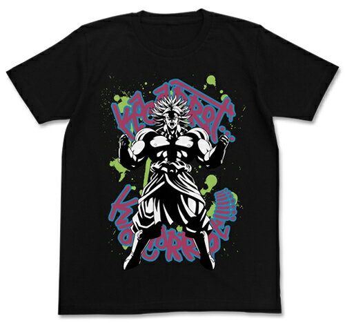 【あす楽 当日発送】ドラゴンボールアニメ ゲーム キャラクター グッズサイヤ人ブロリーTシャツBlack ブラック 黒公式 二次元COSPA 二次元コスパイベント コミケ洋服