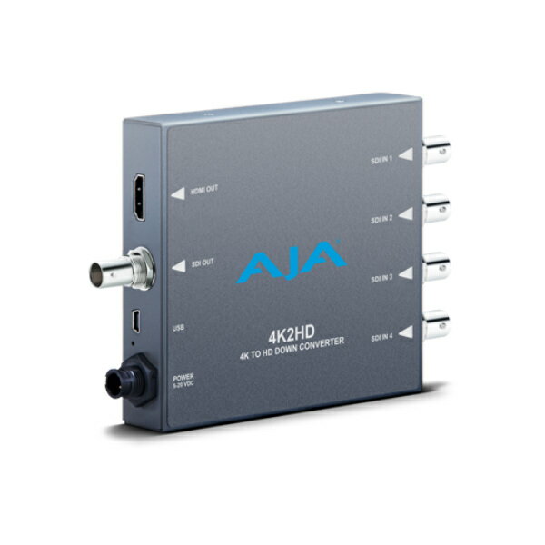 AJA エージェーエー Video Systems 4K SDI→HD-SDI/HDMI(HD解像度)コンバータ4K2HD