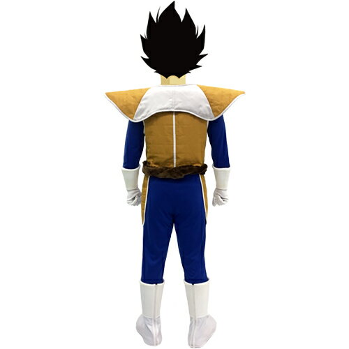 ドラゴンボール 公式 コスプレ ベジータ戦闘服 リニューアルver メンズ フリーサイズ 男性用 最新版 インターネットショッピングallcam