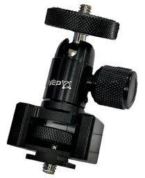 NEP エヌイーピー BALLHEAD-SN2A ボールヘッド カメラシュー 底部スライド ネジ両タイプ BALLHEAD-N2AとC-SN3のセット