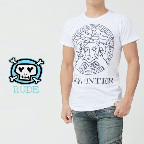 Rude ルード メンズ Tシャツ 半袖 プリント Tシャツ Squinter 20151639