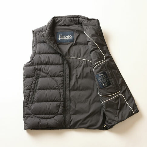 楽天市場 Herno ヘルノ メンズ シングル ダウンベスト グレー インナーダウンベスト Legend Il Gilet Pi012ule 9460 ａｍａｌｆｉ