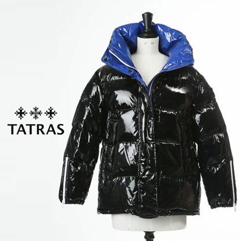 タトラス コート レディース TATRAS タトラス ダウン レディース ダウンジャケット SHAMAL シャマル シャイニーナイロン ltla20a4176-d-01 ブラック