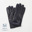 メローラ / MEROLA GLOVES メローラ 手袋 国内正規別注品 新作限定メローラ グローブ ラムナッパxカシミアライナー オイルフィニッシュ加工 ハンドメイド手袋 me029001-88 コバルトブルー COBALTO