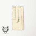 FATTORIA del CUOIO / ウォレット ファットリア デル クオーイオ ゴートレザー コインケース付き カードケース MOD.NOTO OFF WHITE（アイボリー）mod-noto-offwhite