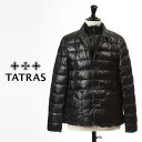 タトラス ダウンジャケット メンズ TATRAS ダウン メンズ タトラス TATRAS ダウンジャケット ALTANO パッカブル ダウンジャケット ブラック mtla20a4103-d-01