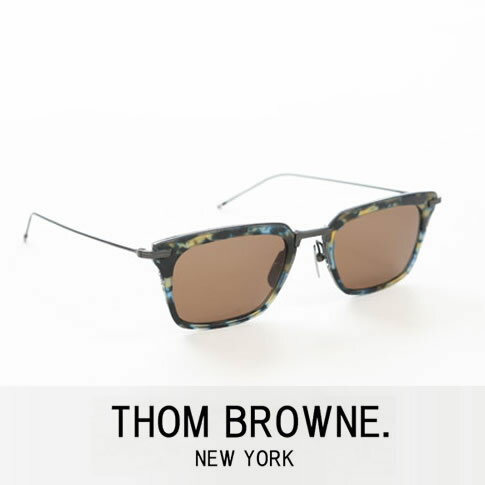 【最新モデル入荷】トムブラウン メガネ ウェリントン メタルハーフリム THOM BROWNE. NEW YORK EYEWEARトムブラウン サングラス TBS916-51-02 NAVY TORTOISE & BLACK IRONのサムネイル