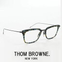 【全品送料無料】【最新モデル入荷】トムブラウン メガネ ウェリントン メタルハーフリム THOM BROWNE. NEW YORK EYEWEARトムブラウン サングラス TBX916-51-02