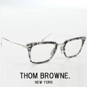 【超人気モデル緊急再入荷】トムブラウン メガネ ウェリントン メタルハーフリム THOM BROWNE. NEW YORK EYEWEARトムブラウン サングラス TBX916-51-03