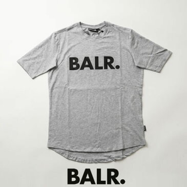 【全品送料無料】ボーラー BALR. Tシャツ BRAND ATHLETIC T-SHIRT BRAND SHIRT クルーネック 半袖Tシャツ ロゴプリント グレー b10001-grey