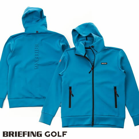 ブリーフィング ゴルフ BRIEFING GOLF メンズ 3Dロゴ パーカー 立体BRIEFINGロゴ MENS 3D LOGO PARKA ブルー bbg221m11-070