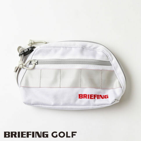 ブリーフィング 【楽天スーパーセール】【あす楽】【限定品！送料無料！】ブリーフィング ゴルフ BRIEFING GOLF ラウンドポーチ B SERIES ROUND POUCH HOLIDAY 000 WHITE ホワイト BRG213G34 000