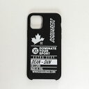 DSQUARED2 Dominate Sport iPhone 11 Pro Cover ディースクエアード シリコンラバー iPhoneケース ITM0092 29003868 2124 iPhone11pro 専用ケース スマホ スマートフォン カバー NERO