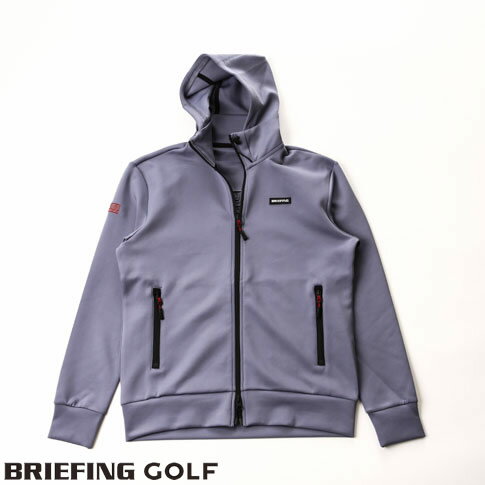 ブリーフィング ゴルフ BRIEFING GOLF メンズ 3Dロゴ パーカー 立体BRIEFINGロゴ MENS 3D LOGO PARKA グレー bbg231m11-014