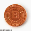 【あす楽】【送料無料！】ブリーフィング ゴルフ BRIEFING GOLF マーカー オレンジ BRIEFINGロゴ ALUMITE CIRCLE MARKER アルマイト加工 ORANGE brg221g23-040