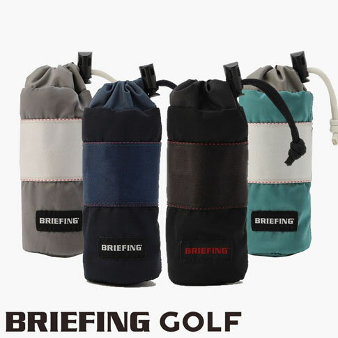 ブリーフィング ゴルフ BRIEFING GOLF ボールホルダー BALL HOLDER ECO TWILL ロゴ刺繍 4色 ネイビー/ブラック/ライトグレー/ペパーミントグリーン brg223g58