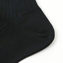 【3,000円以上ご注文で送料無料！】【メンズ 靴下】【メンズ　ソックス】【ハリソン ソックス】【HALISON Socks ソックス】 ロングホーズ 高級エジプト綿 10606-c ブラック 正規品 3