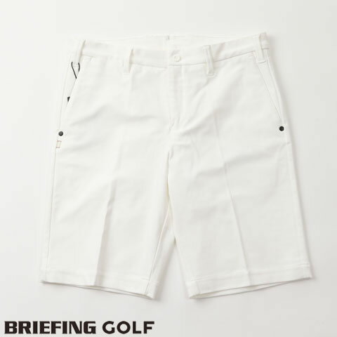 【あす楽】【送料無料】ブリーフィング ゴルフ BRIEFING GOLF ベーシックショーツ ショートパンツ ホワイト MENS BASIC SHORT PANTS 000 WHITE brg231m61-000