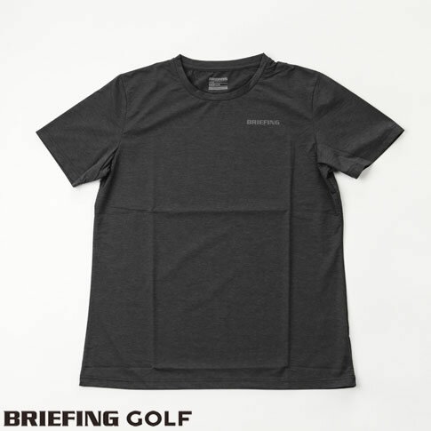 【送料無料！】ブリーフィング ゴルフ 半袖 メンズ Tシャツ クルーネック ストレッチ MENS CARVICO BASIC T SHIRT BRIEFING GOLF ブラック bpg213m01-010