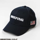 【あす楽】【送料無料】ブリーフィング ゴルフ BRIEFING GOLF ベーシック キャップ 定番ロゴ刺繍 MENS BASIC CAP 076 NAVY ネイビー brg223m56-076 BRG231M67