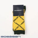 【3,000円以上ご注文で送料無料!】ROSASEN ロサーセン【メンズ 靴下】【メンズ ソックス】モノグラム レギュラー丈ソックス イエロー 正規品 046-49932-32